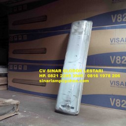 Kap Lampu Waterproof 2x18 watt Visalux